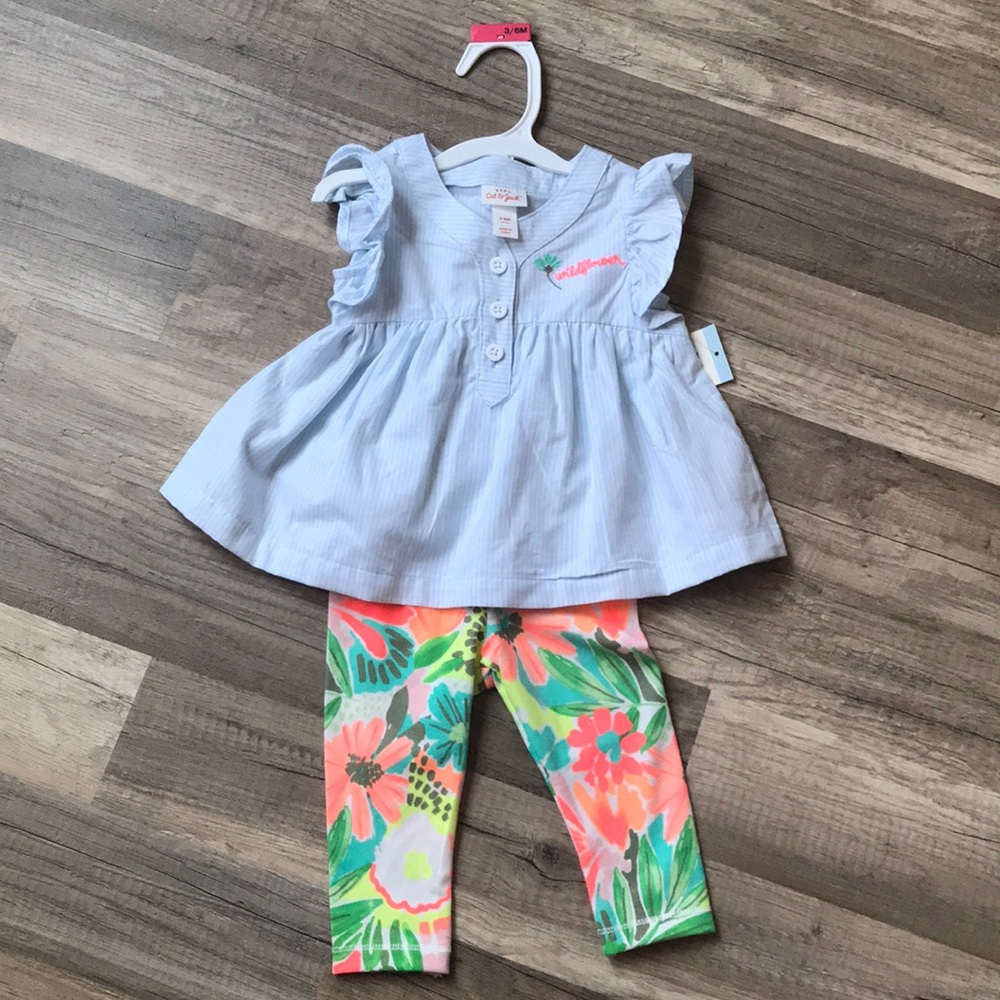 Cat & Jack baby girl outfit